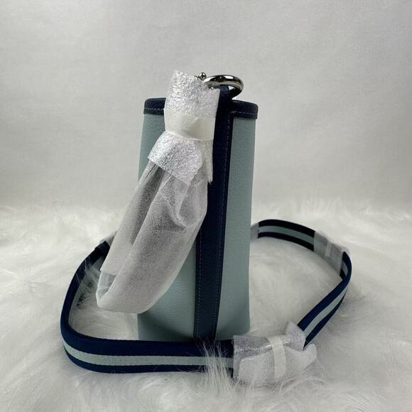 COACH City Bucket Bag Shoulder/Crossbody In Colorblock In Leather Blue CBA54 NWT - Picture 3 of 9